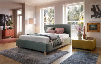 Łóżko tapicerowane Basic