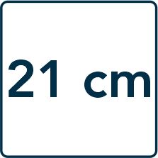 Wysokość materaca 21 cm