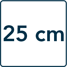 Wysokość materaca 25 cm