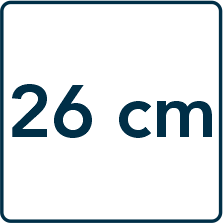 Wysokość materaca 26 cm