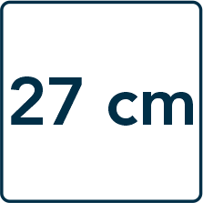 Wysokość materaca 27 cm
