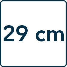 Wysokość materaca 29 cm