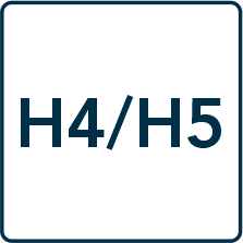 Twardość materaca: H4/H5